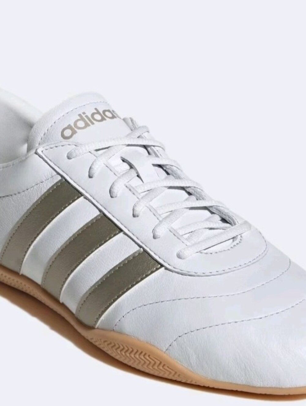 FLASH SALE- NWT- Adidas Women's Grand Court Lo 'White Cyber Metallic 'Shoes - Picture 3 of 16